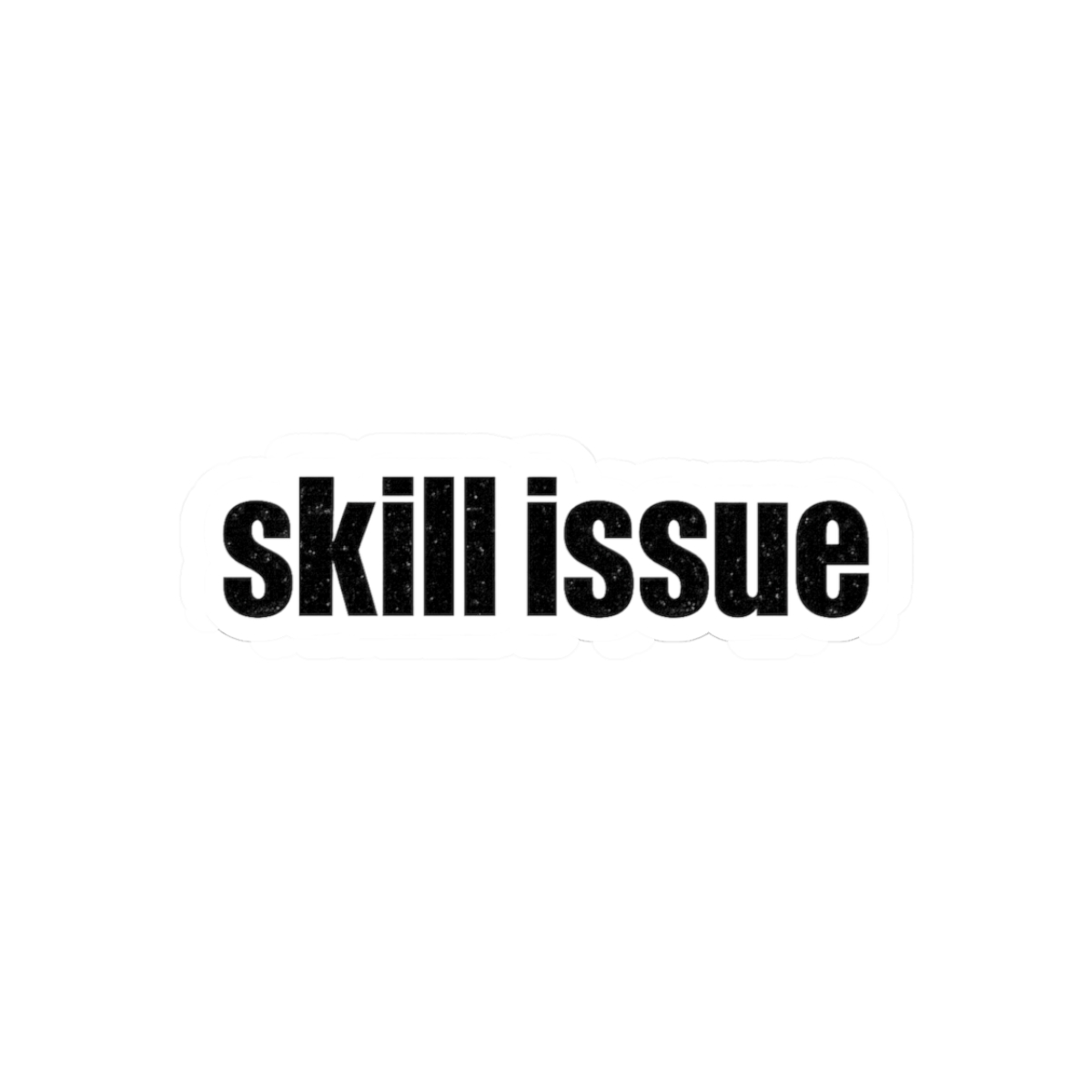Skill Issue Gamer Sticker - Official stickers merchandise