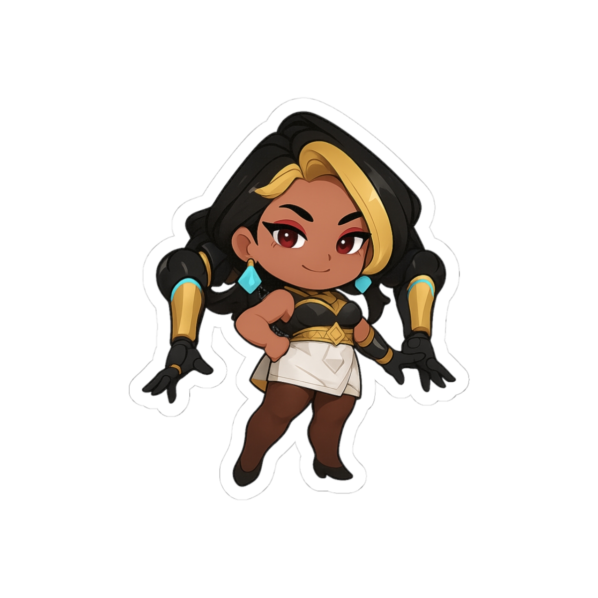 Domina Overwatch Chibi Sticker - Official stickers merchandise