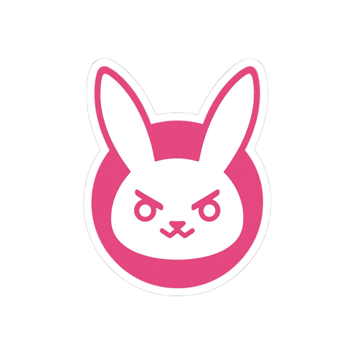 D.Va Bunny Icon Overwatch Sticker - Official stickers merchandise