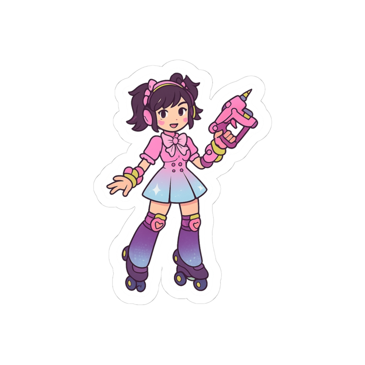 Juno Overwatch Music Festival Skin Vibrant Sticker - Official stickers merchandise