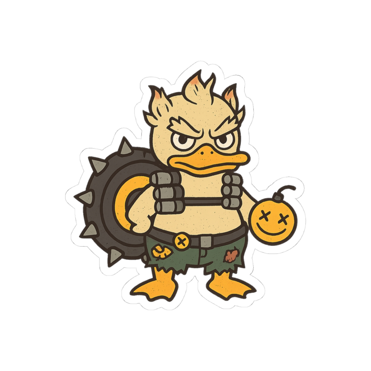 Junkrat Duck Overwatch Sticker - Official stickers merchandise
