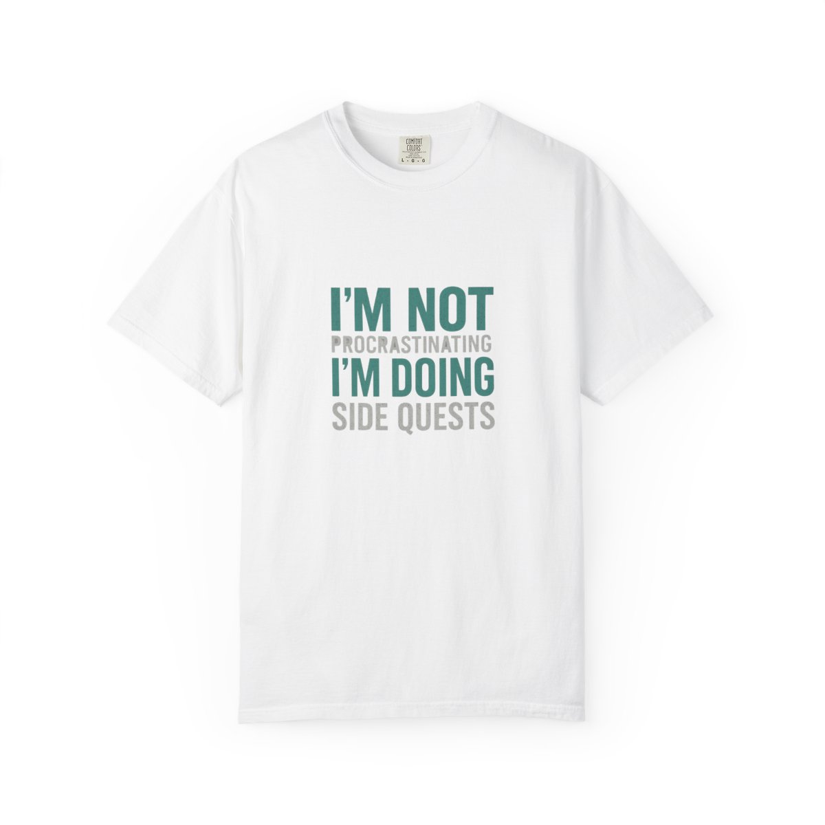 I'm Not Procrastinating Side Quests Gamer T-Shirt - Official t-shirts merchandise