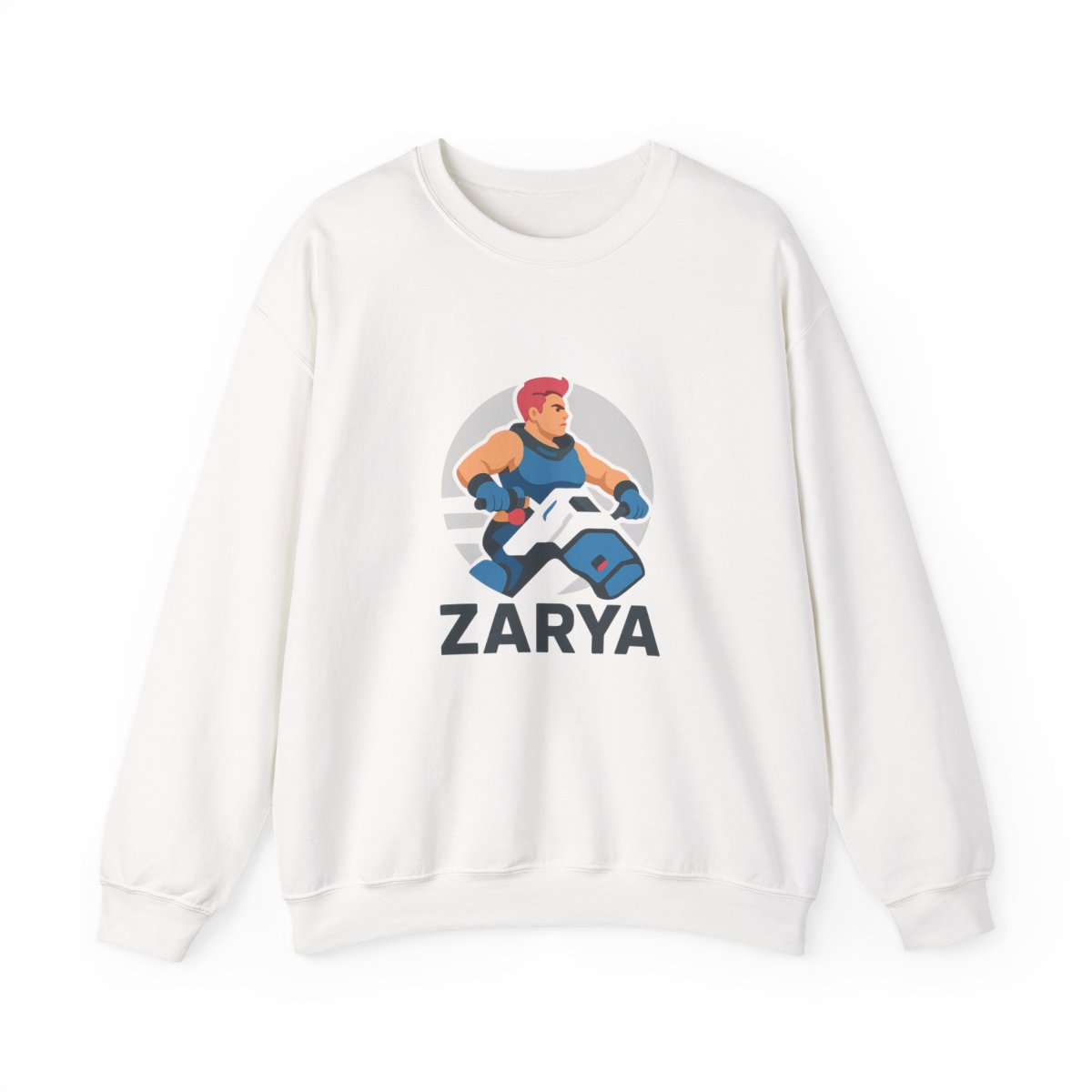 Sustainable Champion Powerblend Sweatshirt zarya overwatch - Official sweatshirts merchandise