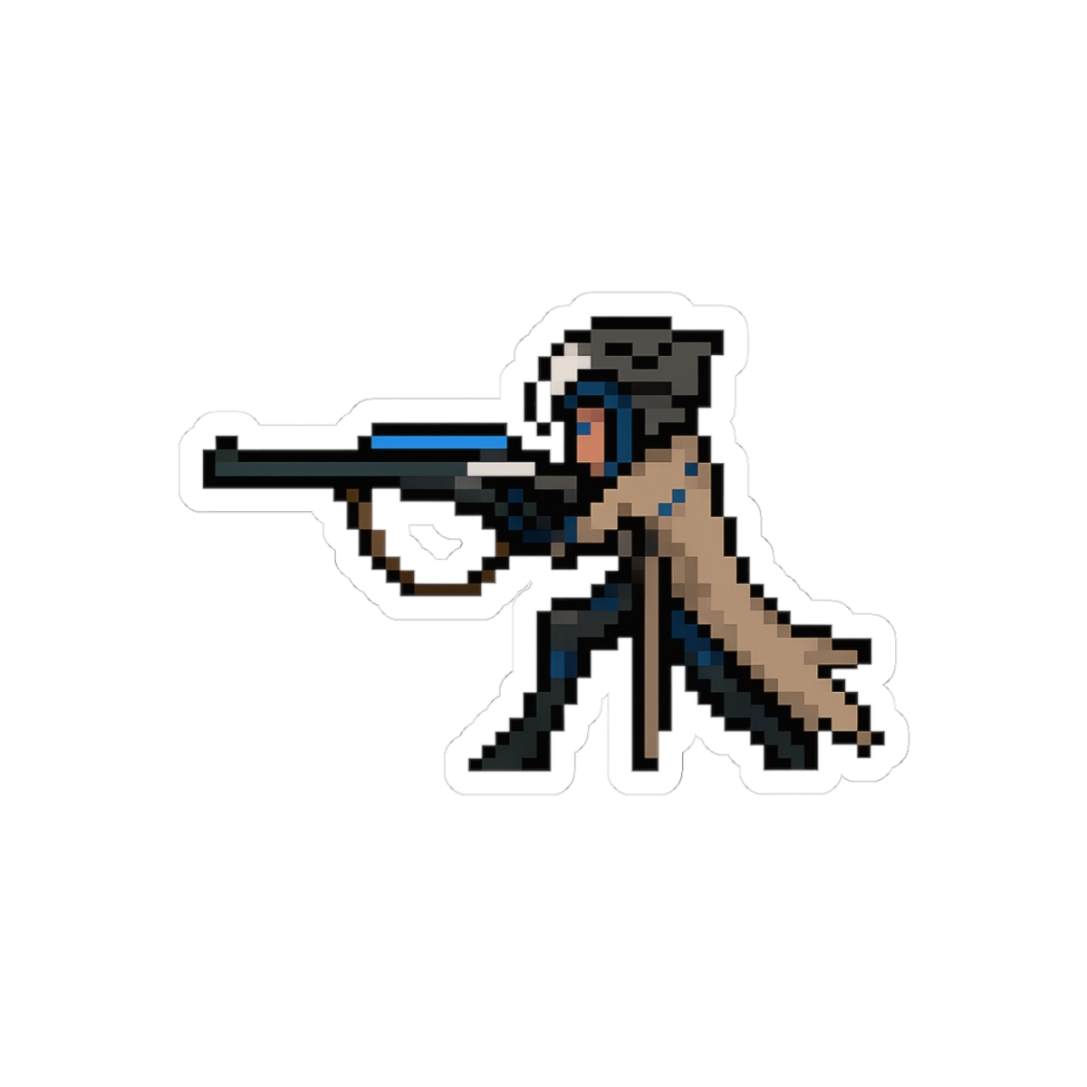 Ana Pixel Spray Overwatch Sticker - Official stickers merchandise