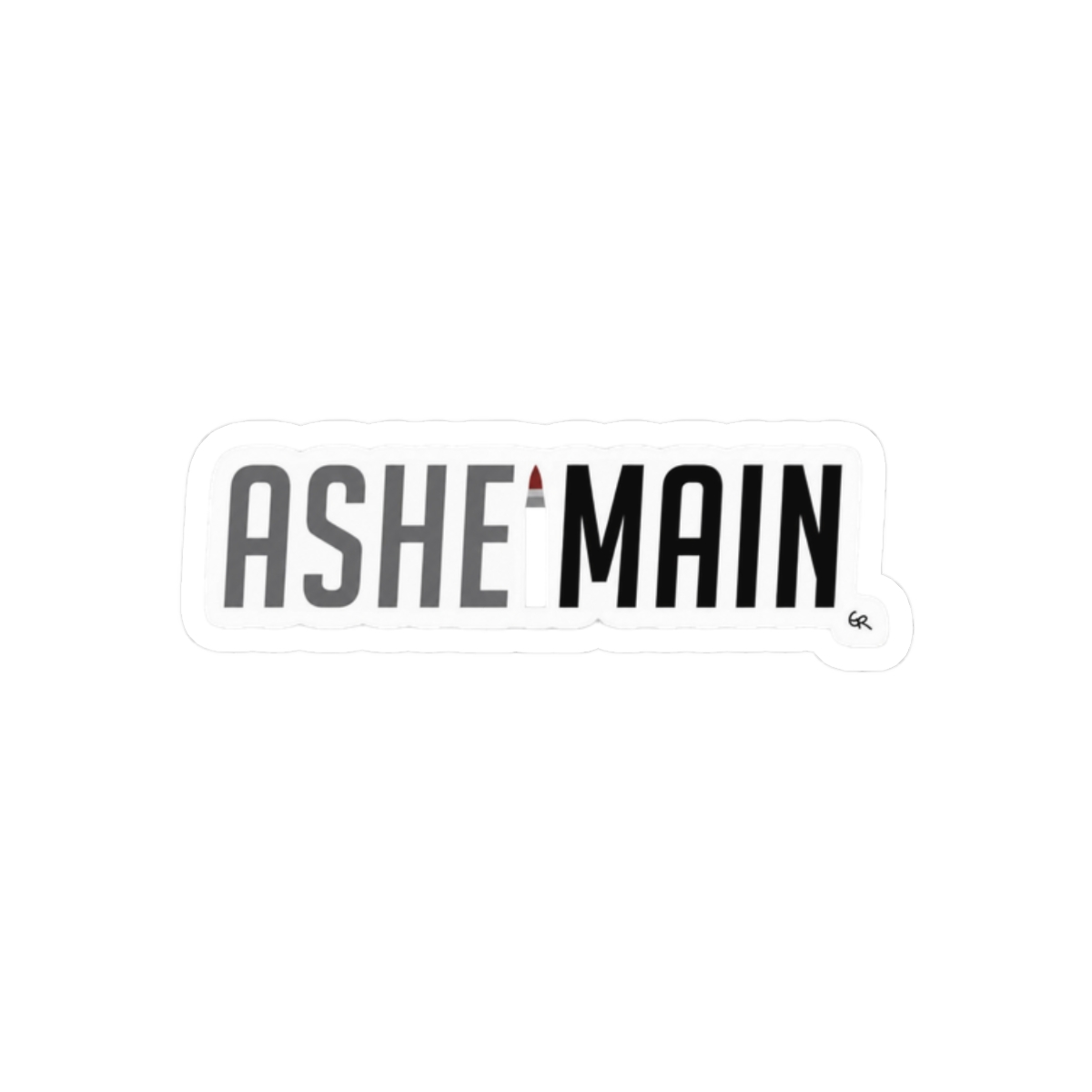 Ashe Main Overwatch Sticker | Bold Sharpshooter Vinyl Decal - alternate angle 3, merchandise