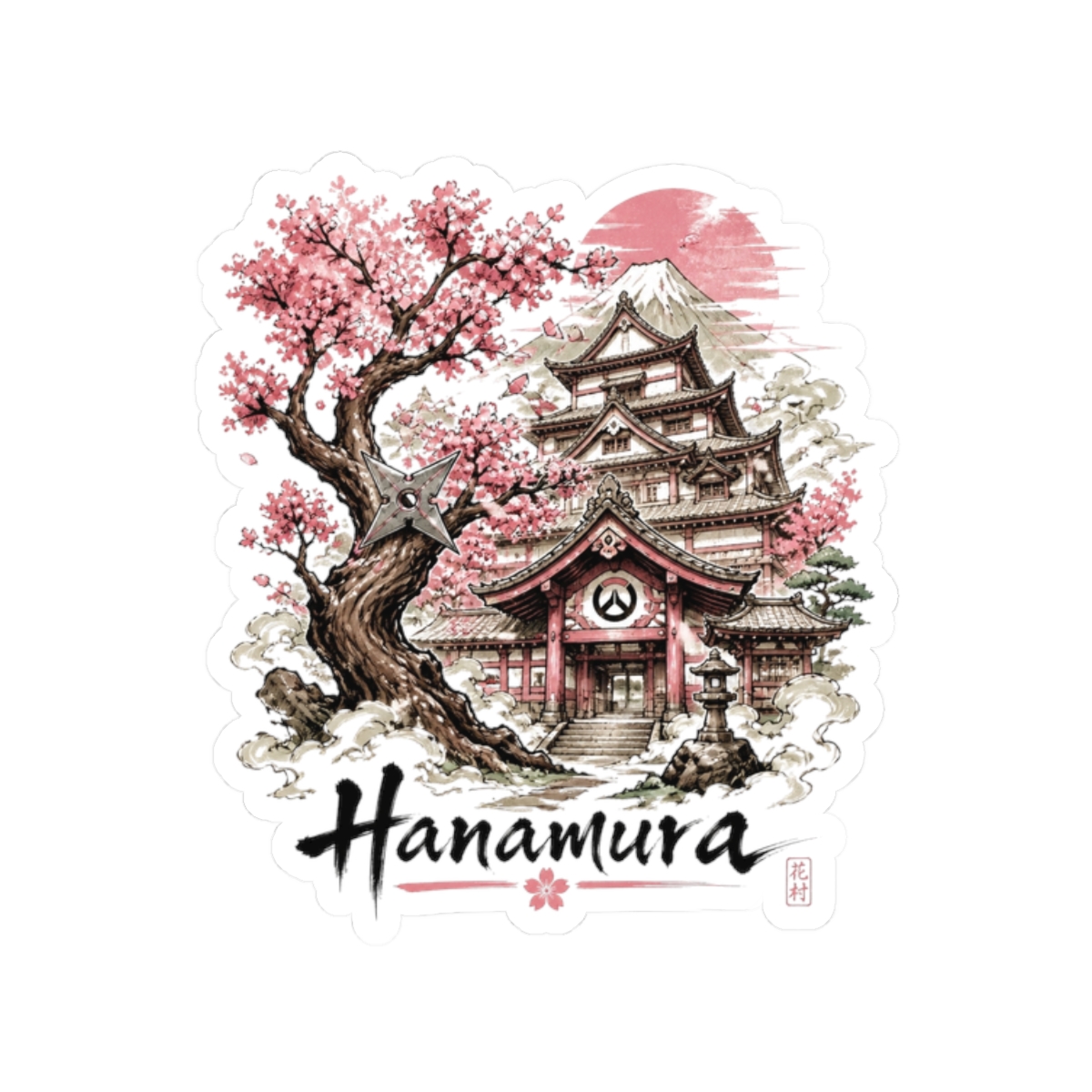 Overwatch "Hanamura" Sticker - Official Stickers merchandise