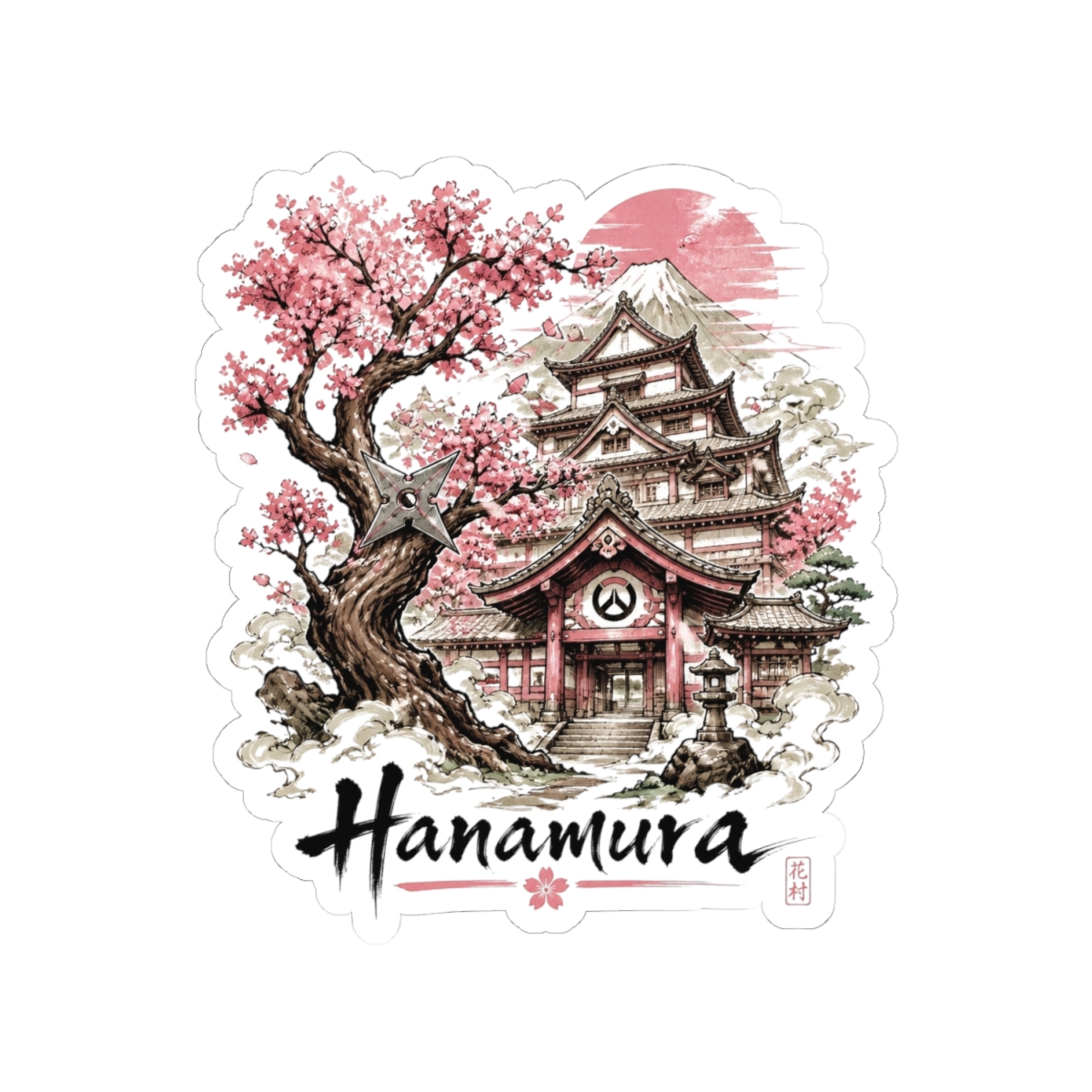 Overwatch "Hanamura" Sticker - alternate angle 2, merchandise